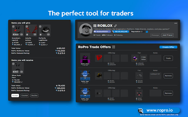 RoPro - Enhance Your Roblox Experience