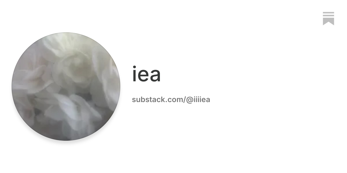iea | Substack
