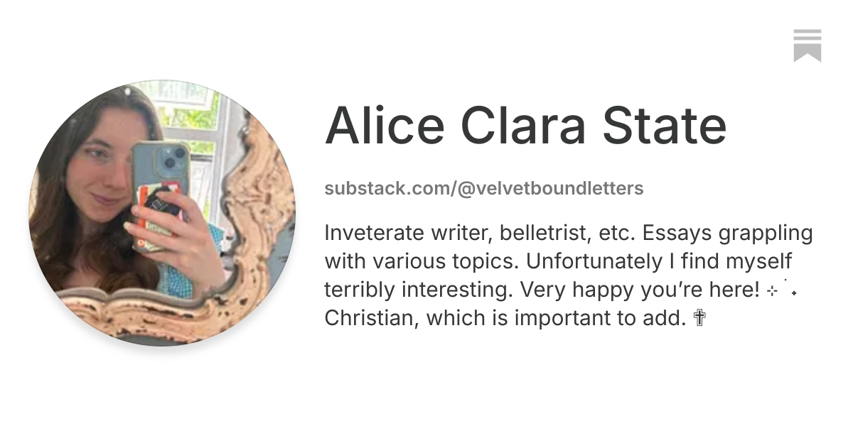 Alice Clara | Substack