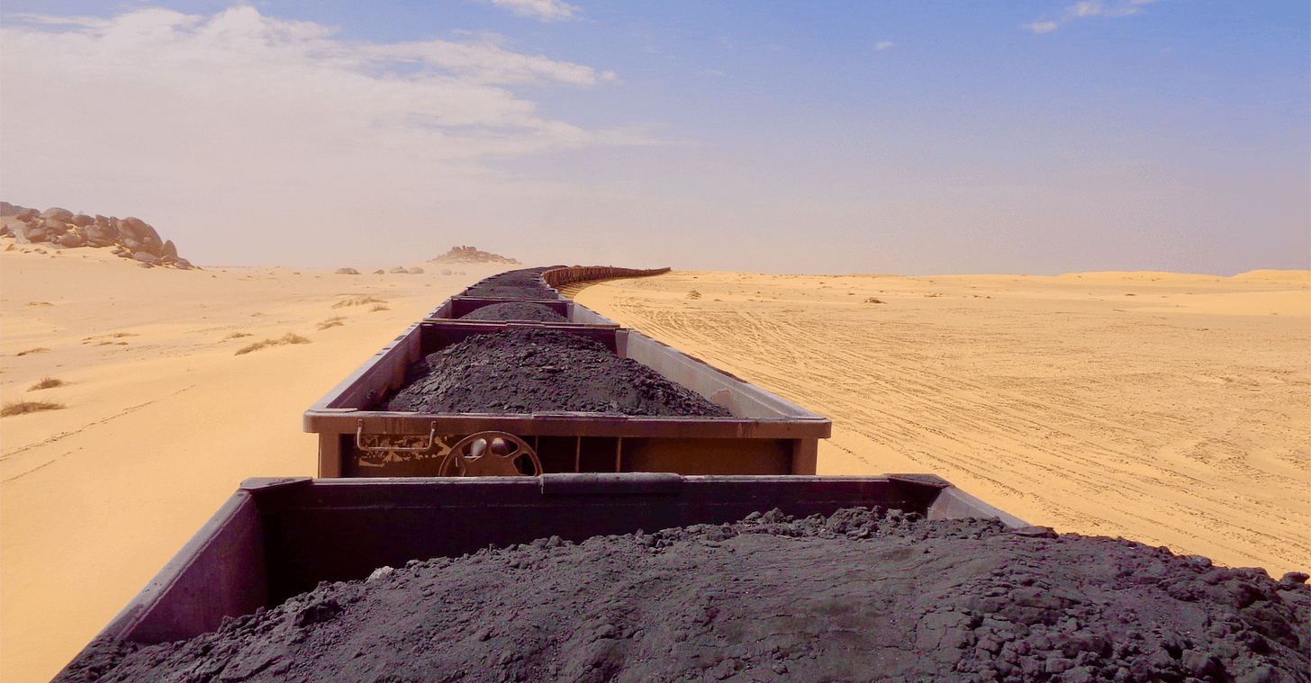 Riding on Mauritania's Iron Ore Train - Wandering North Riding on Mauritania's Iron Ore Train - Wandering North