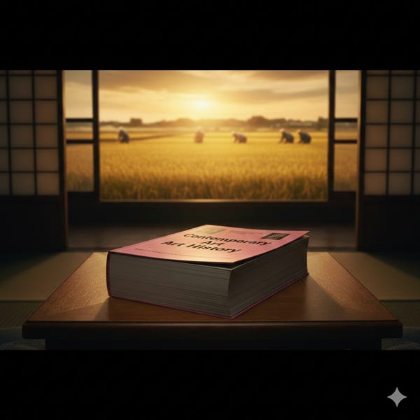 15cm의 '묘비'와 그 너머로 펼쳐진 호환되지 않는 풍경.