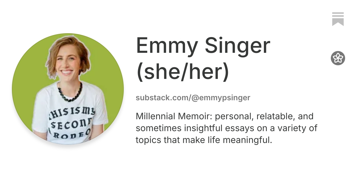 Emmy Singer (she/her) | Substack