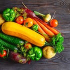 Mănânc o jumătate de tonă de legume pe an