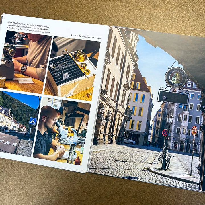 Unpolished watches magazine