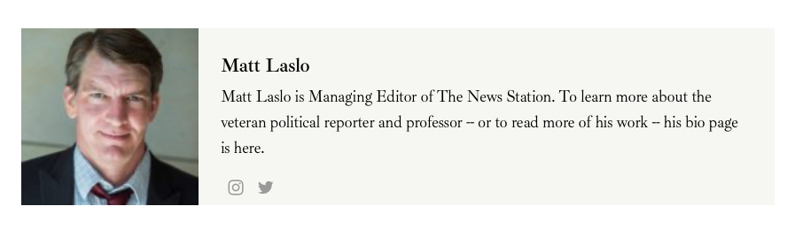 Screengrab of national alt-weekly Matt Laslo used to be managing editor and co-owner of 