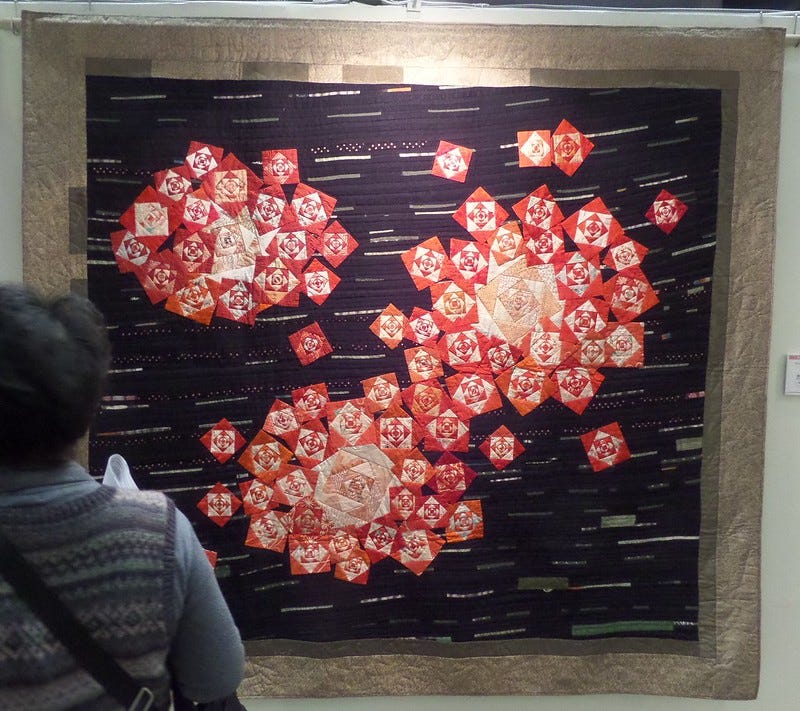 Quilt by Shizuko Yoshizawa Quilt by Shizuko Yoshizawa