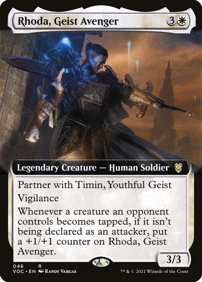 Rhoda, Geist Avenger (Crimson Vow Commander #46)