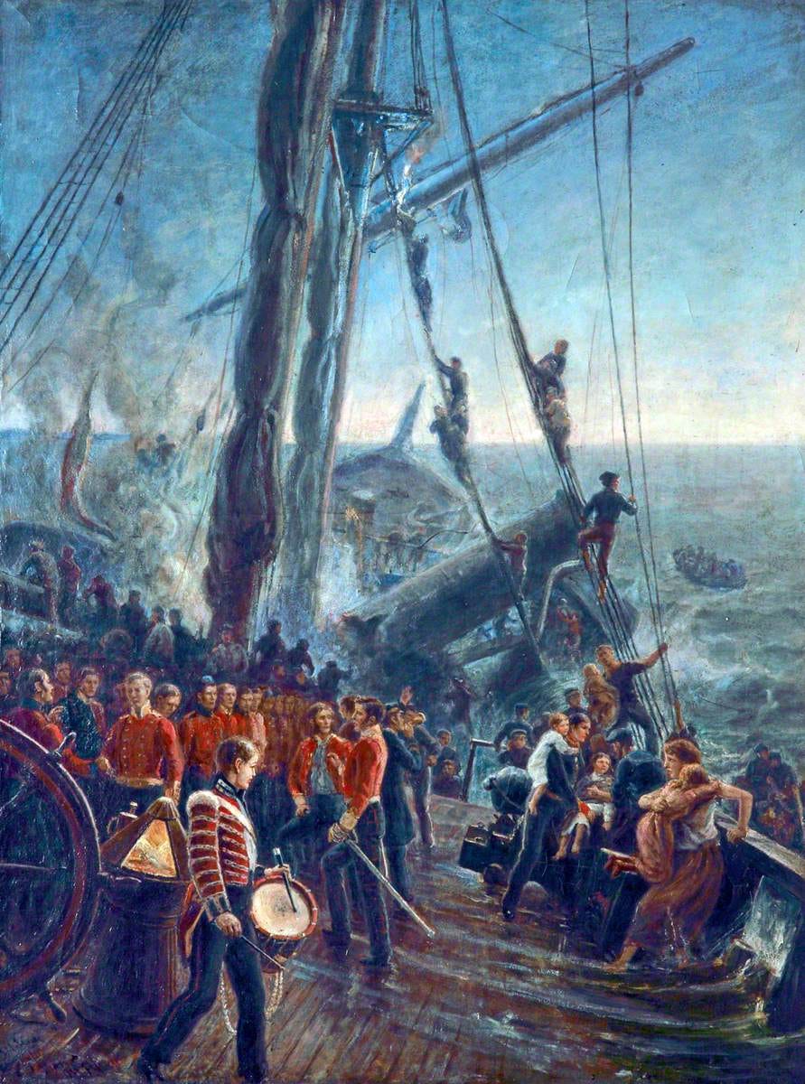 The Wreck of the 'Birkenhead'