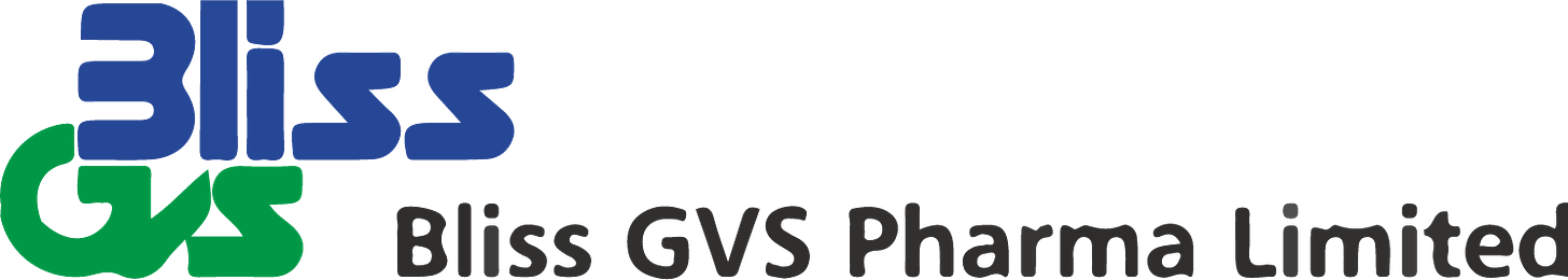 Bliss GVS Pharma logo in transparent PNG format