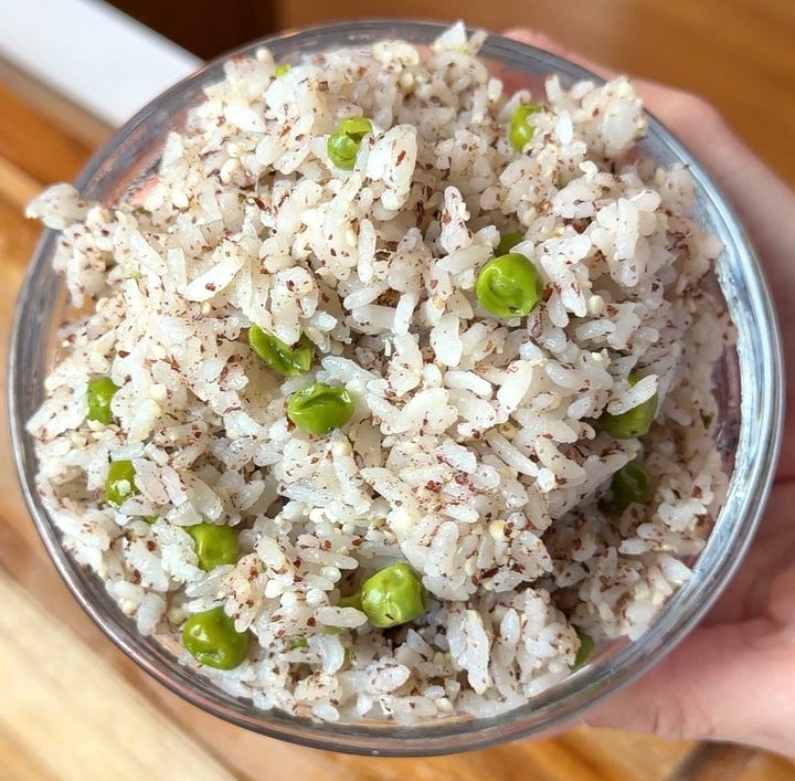 High Protine Rice High-Protein, High-Fiber White Rice - by Sara Park | SPARKY