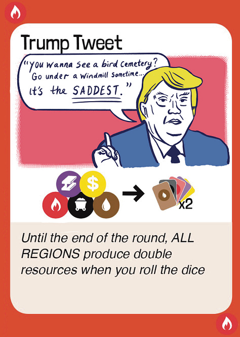 illustrations by Migy about climate change the game