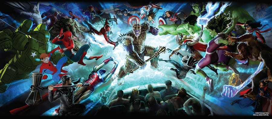 New attraction at Avengers Campus at Disney California Adventure