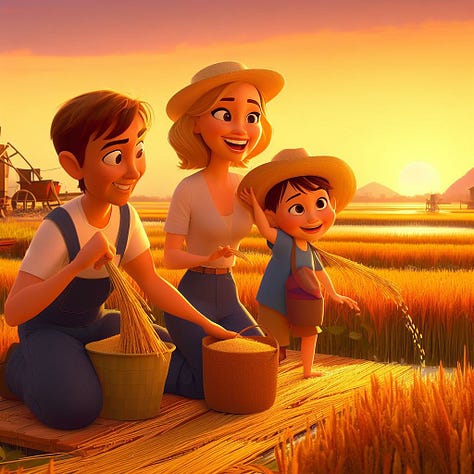 Imatges de Catalunya generades per IA amb estil Disney