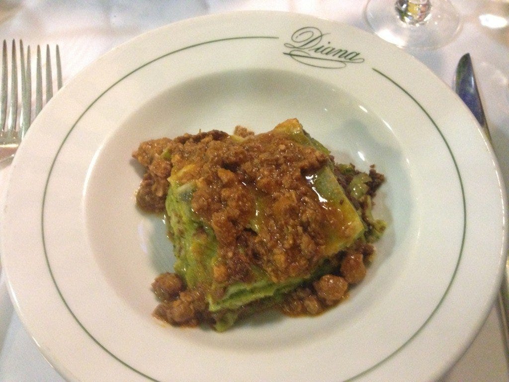 Traditional Lasagna Bolognese
