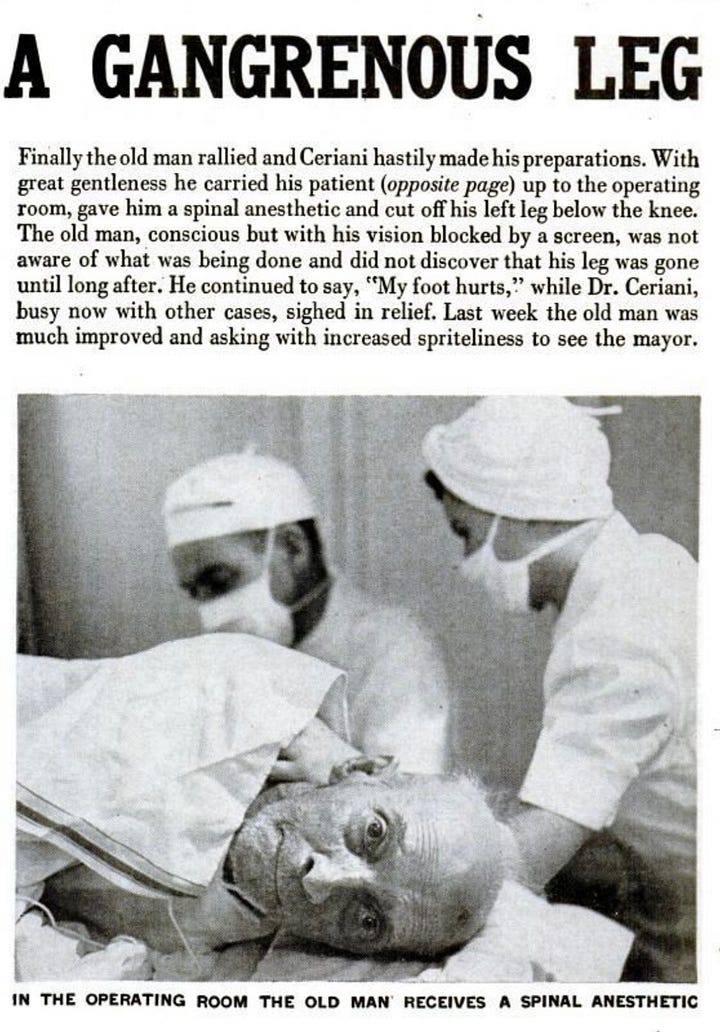 Country Doctor at work