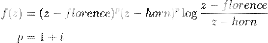 Equations defining a complex function f(z) Equations defining a complex function f(z)
