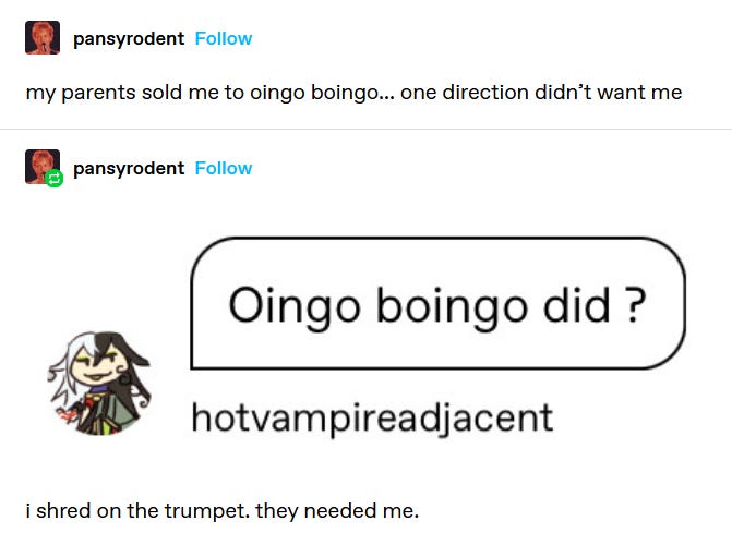 oingo boingo : r/CuratedTumblr