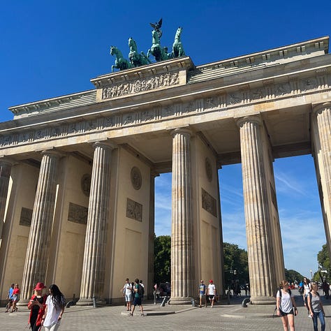 Photos of Berlin on a summer morning