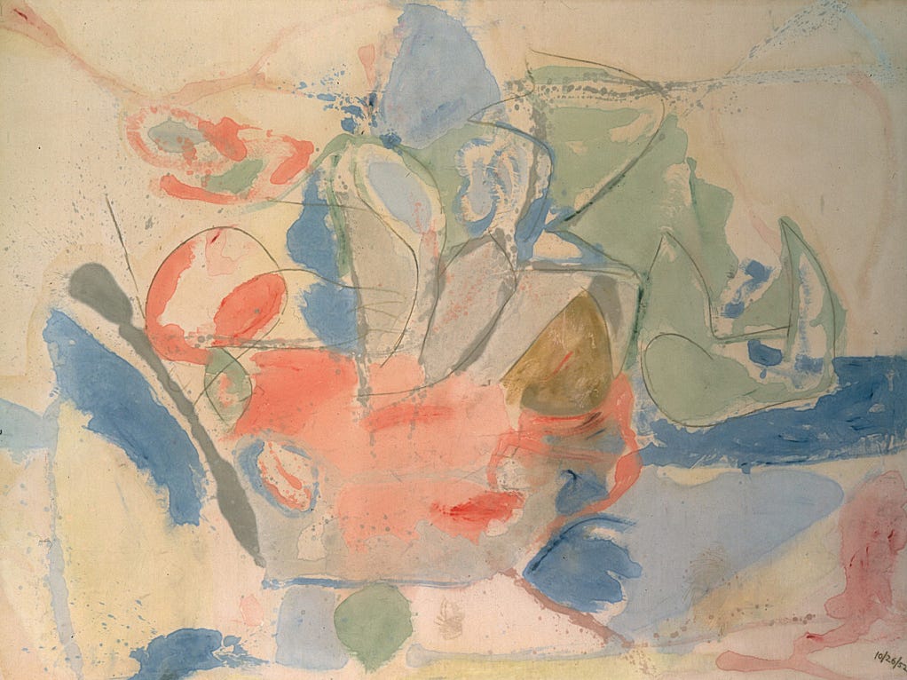 After 'Mountains and Sea': Frankenthaler 1956–1959 | Guggenheim Museum  Bilbao