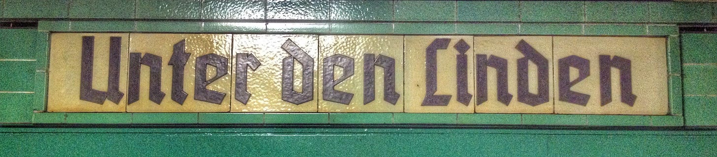 File:Unter den Linden (now Brandenburger Tor). S1 S2 S25. Berlin S-Bahn.  (14556070888).jpg - Wikimedia Commons