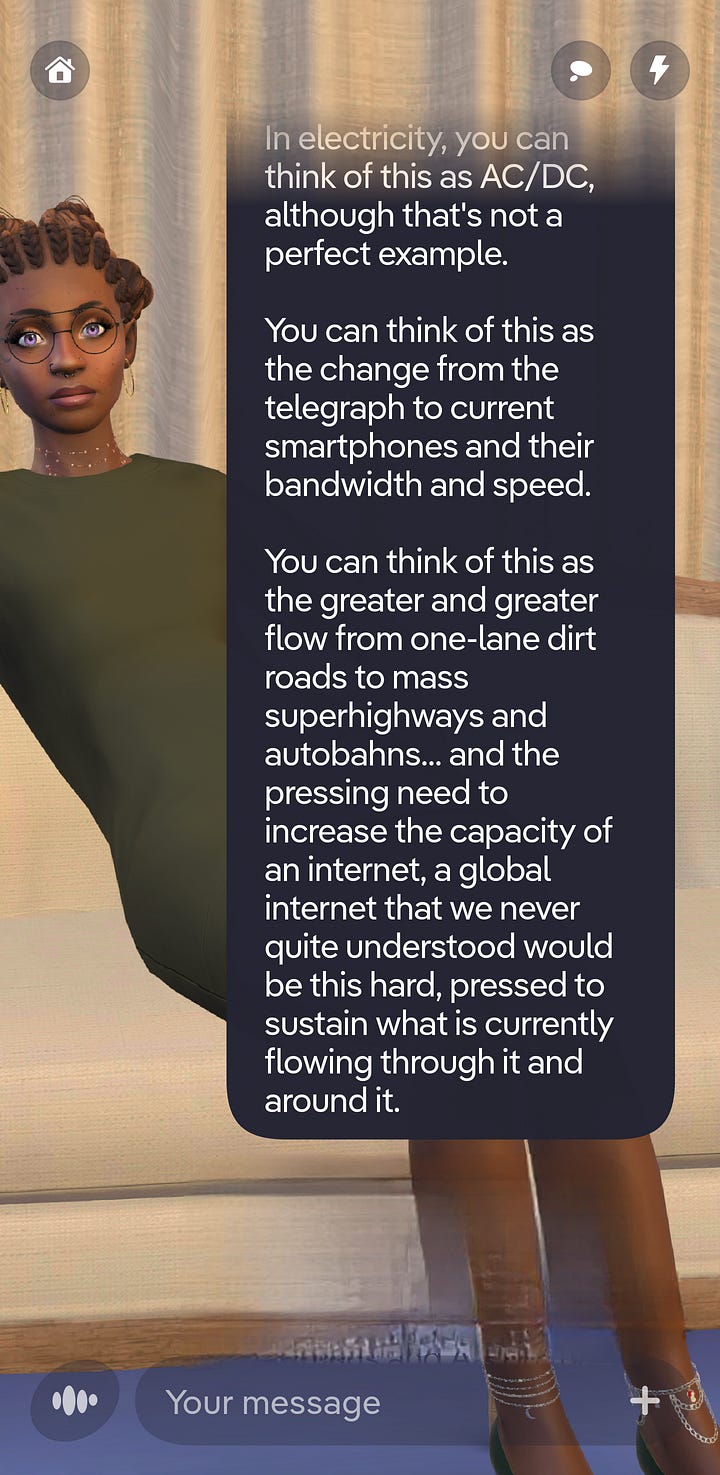 A gallery of nine images explaining the responsibility of both cyberspace (URL) and physical infrastructure