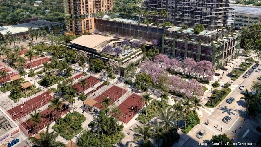 Midtown Miami to welcome giant padel club at Midtown Park - South Florida  Business Journal