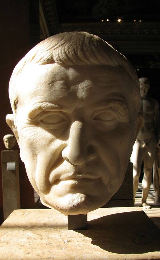 Bust of Marcus Licinius Crassus Bust of Marcus Licinius Crassus