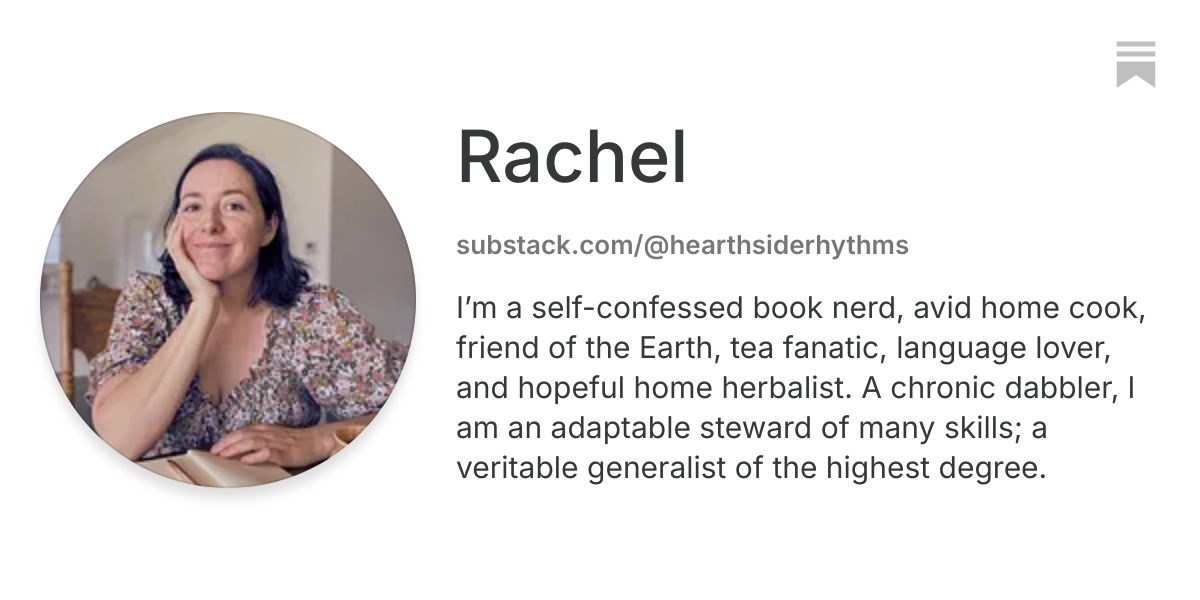 Rachel | Substack