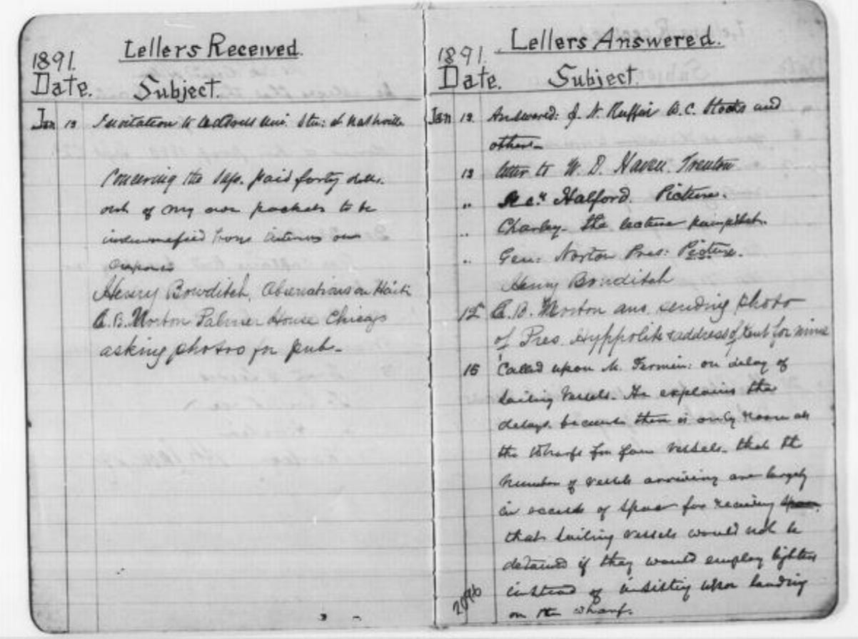 P.S. Frederick Douglass's And the Notes of a 