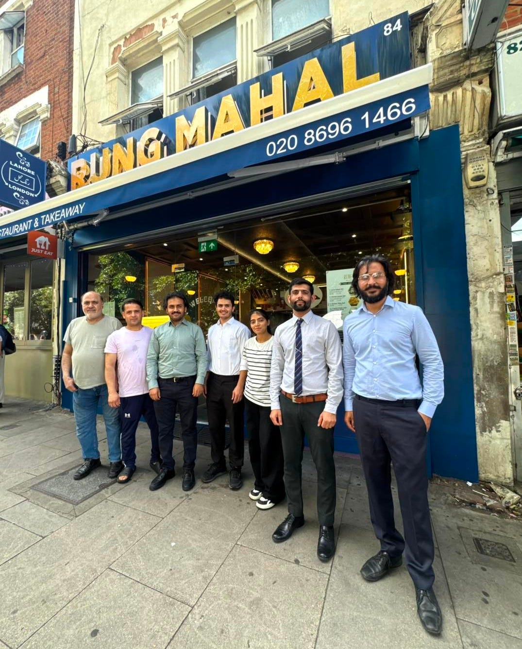May be an image of 7 people and text