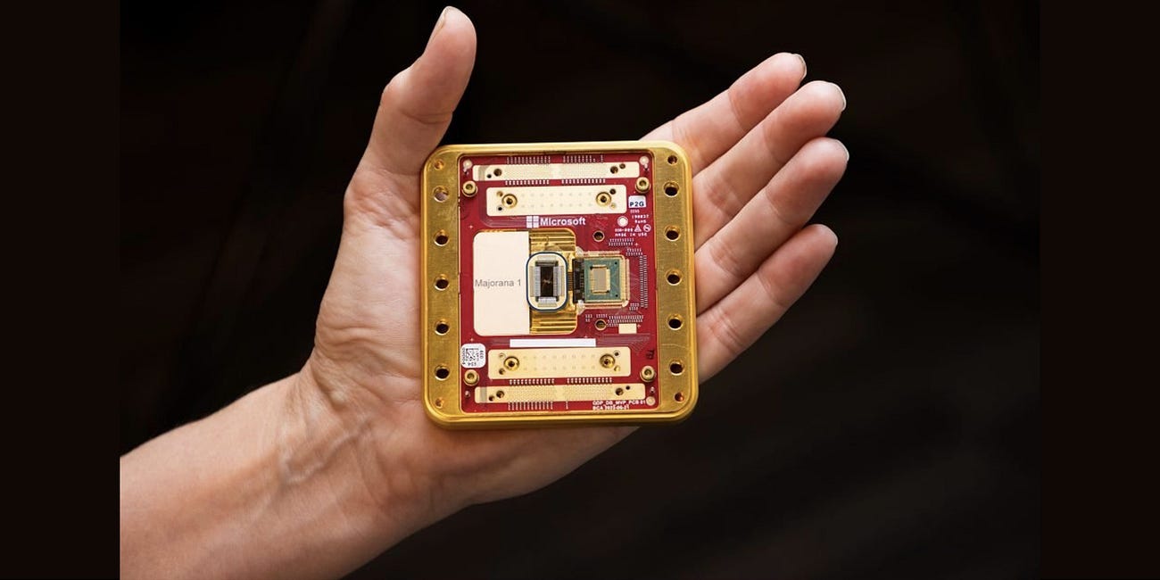 With Its Majorana 1 Quantum Chip, Microsoft Is Taking Quantum Computing a Giant Step Forward.