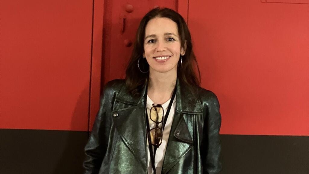 L'écrivaine Emmanuelle Hutin à Nantes (mars 2025).