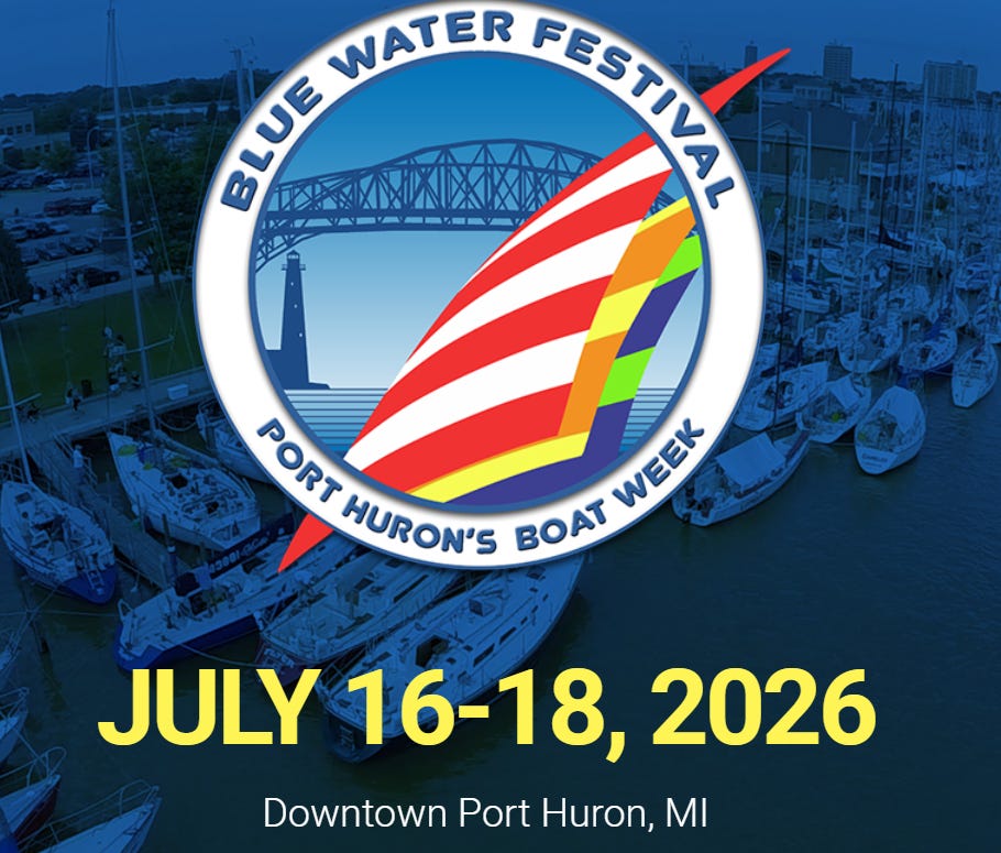 Blue Water Fest Port Huron's Boat Race July 2026