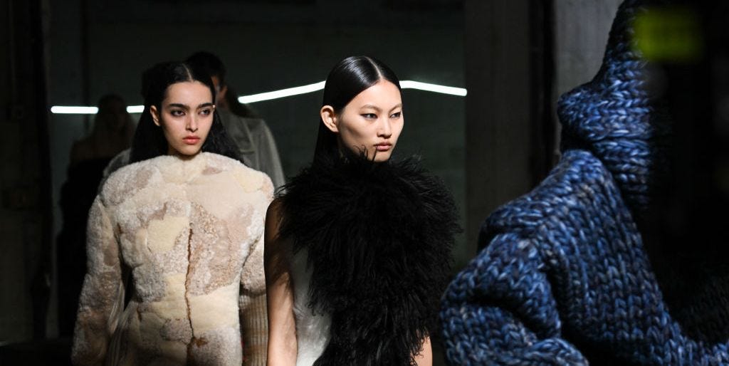 Seán McGirr's debut at Alexander McQueen was about “rough glamour” Seán McGirr's debut at Alexander McQueen was about “rough glamour”