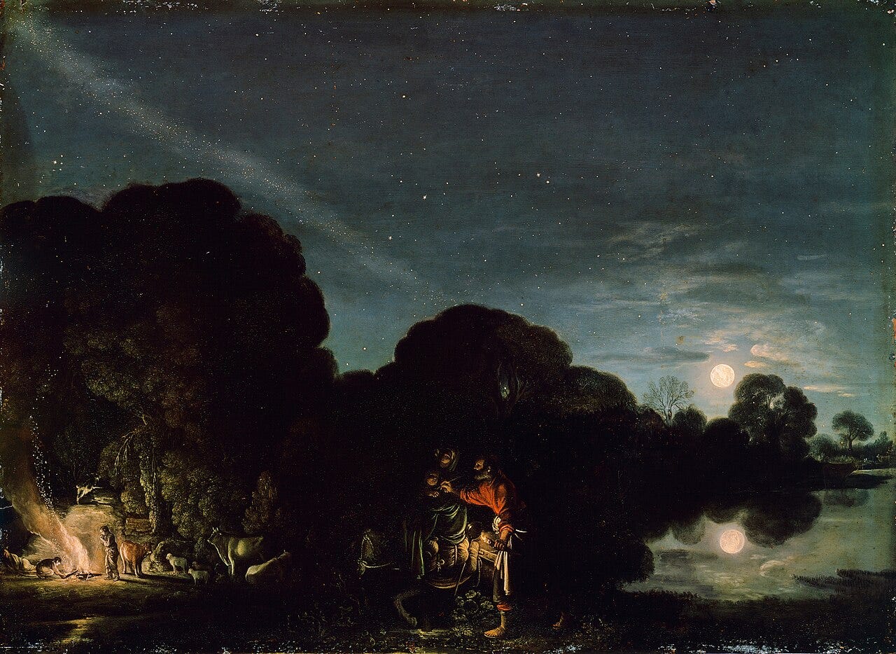 The Flight into Egypt (Elsheimer) - Wikipedia