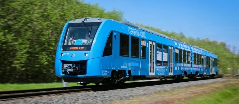 Wasserstoffzug vom Typ "Coradia iLint" des Herstellers Alstom (Foto: Alstom)