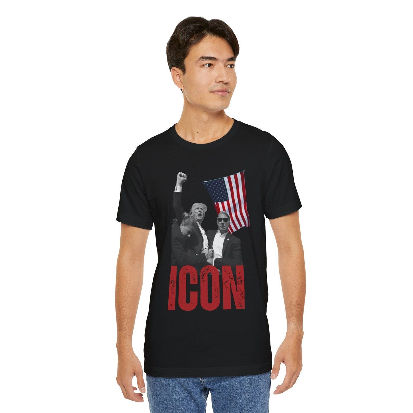 LIMITED EDITION: Iconic Trump Unisex Jersey Short Sleeve Tee