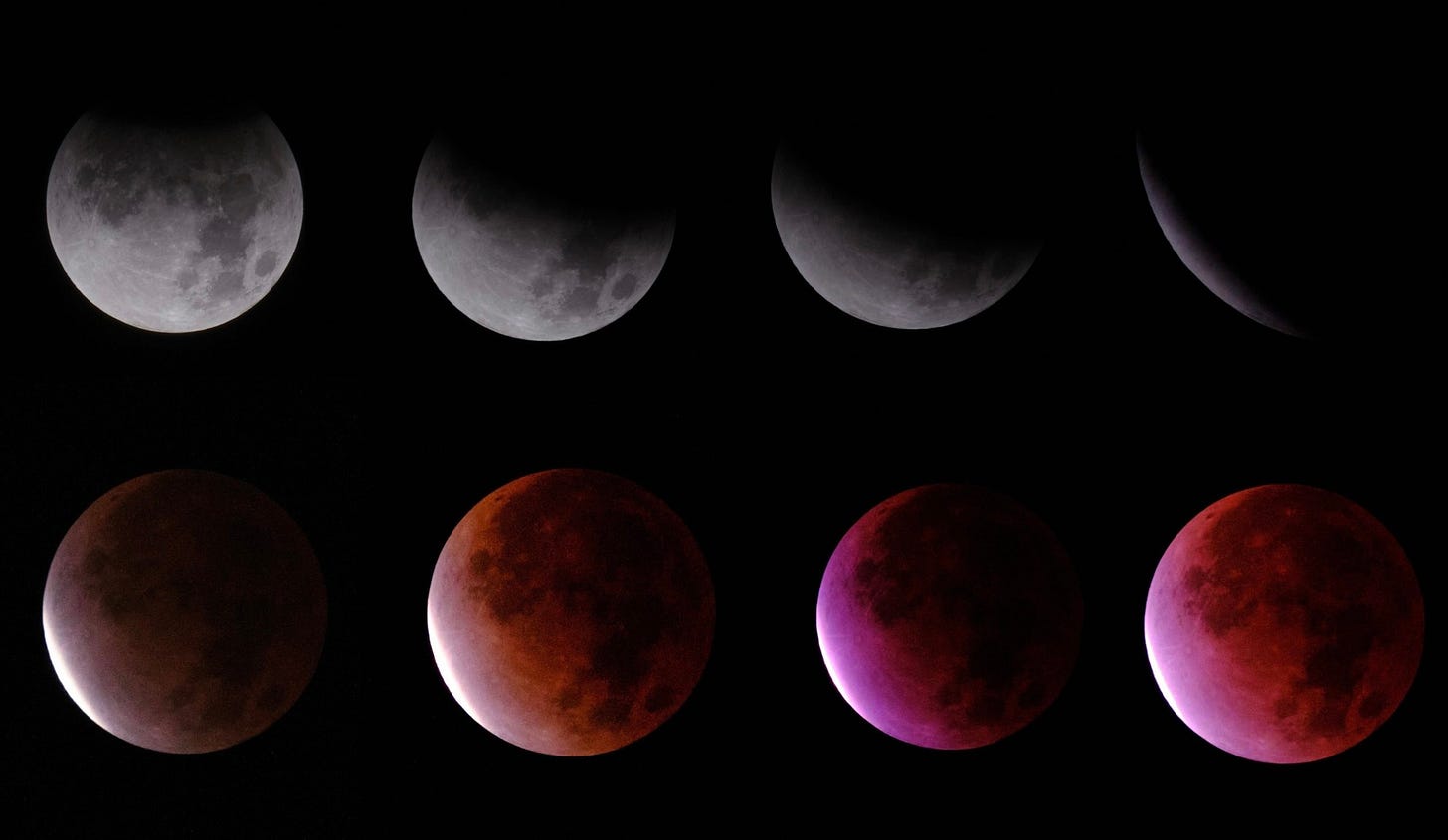 The last total lunar eclipse until 2025 will be visible in Tennessee ...