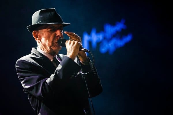 A Last Dance for Leonard Cohen - The New York Times