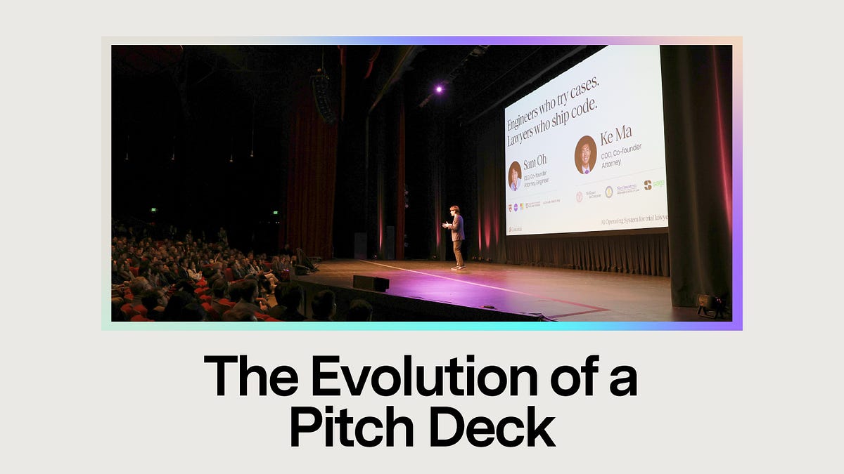 Case Study: The Evolution of a Pitch Deck (5 minute read)