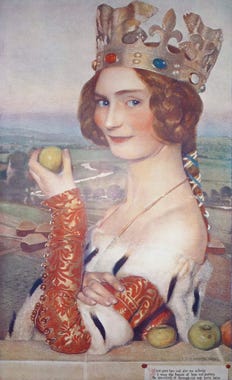 Frank Cadogan Cowper (British, 1877–1958), "A Merciles Beaute" Alfred ... Frank Cadogan Cowper (British, 1877–1958), "A Merciles Beaute" Alfred ...