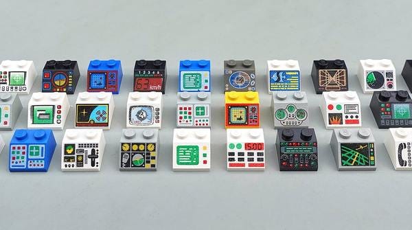 The UX of LEGO Interface Panels The UX of LEGO Interface Panels