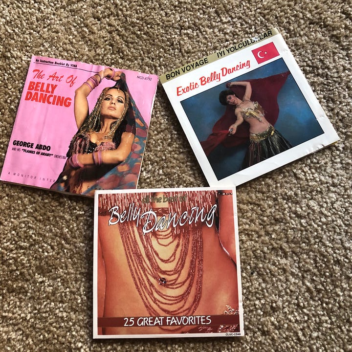 George Abdo's The Art of Belly Dancing, All the Best Belly Dancing, Exotic Belly Dancing, and Belly Dancing at the Cafe Feenjon.
