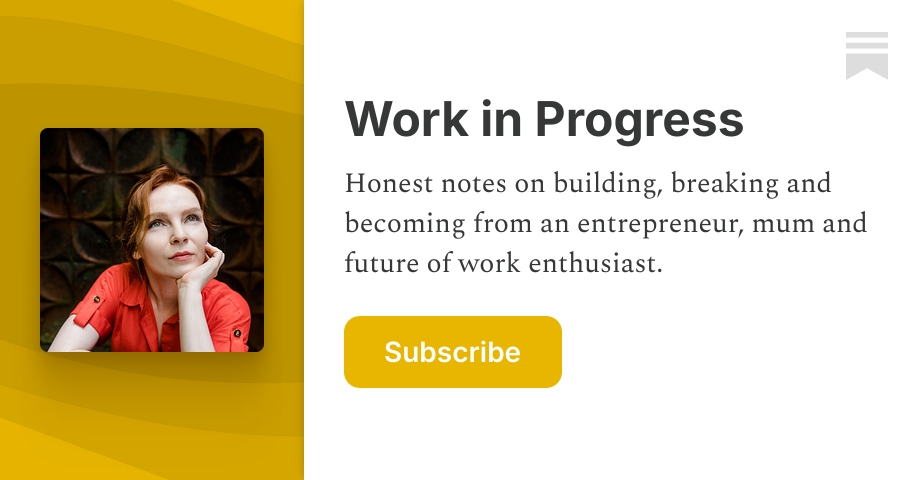 Work in Progress | Lavinia Yosub | Substack