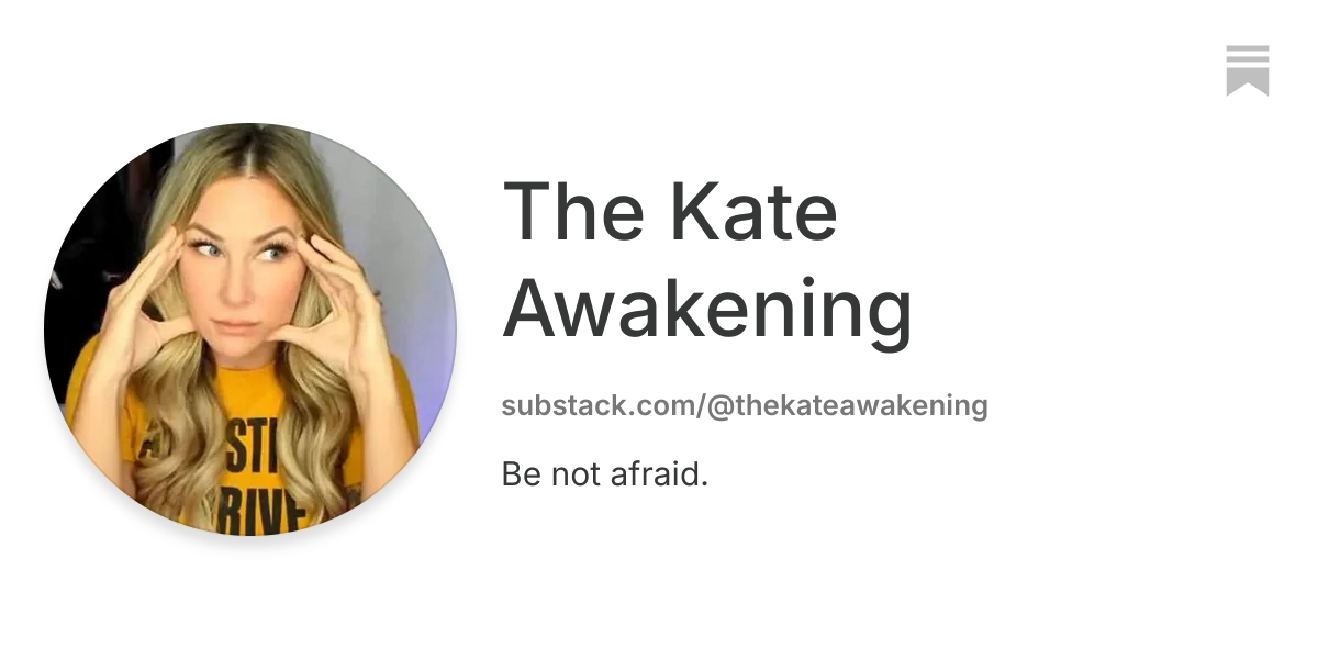 The Kate Awakening | Substack
