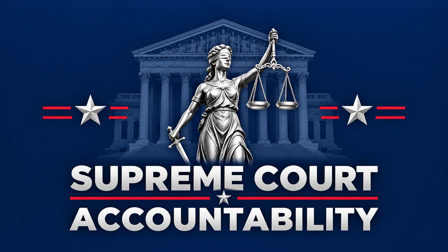 Supreme Court Accountability: Who Controls Justice? | October 21, 2026. Supreme Court Accountability: Who Controls Justice? | October 21, 2026.