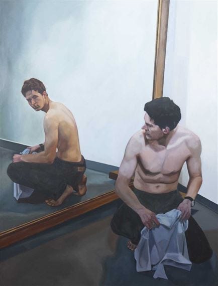 Jacqueline Marr | MAN IN THE MIRROR | MutualArt