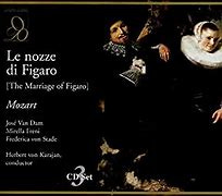 Image result for mozart le nozze di figaro karajan 1974