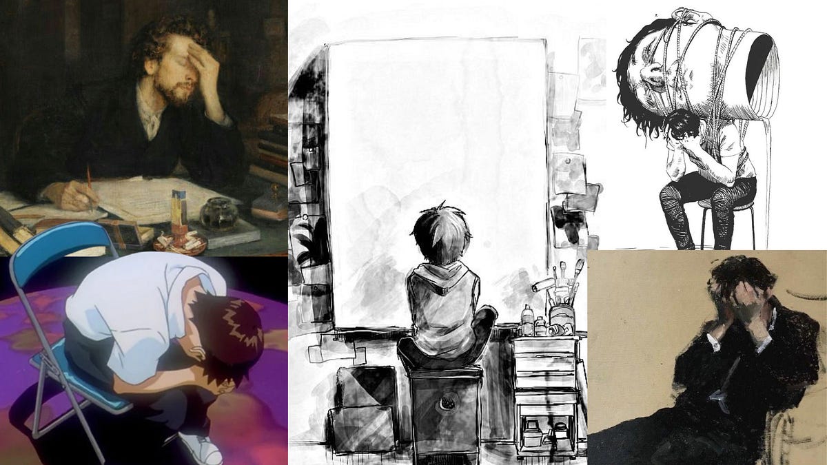 You are Stuck Because You are an Artist Who Isn't Creating