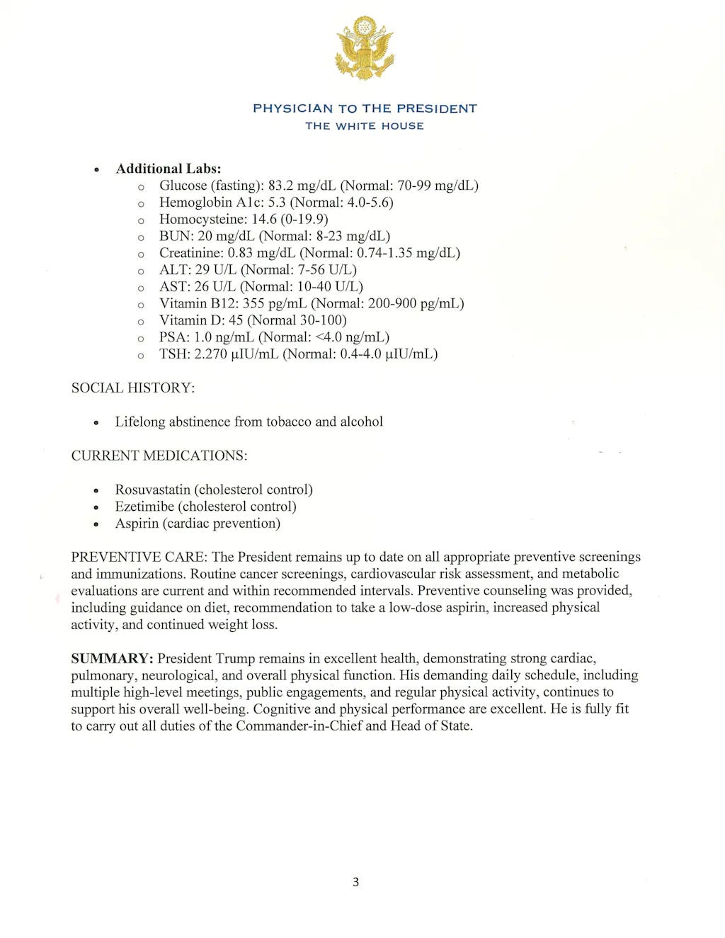 page two of report